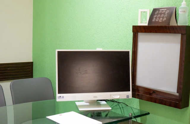 Consultório da Barra Trauma preparado para o atendimento